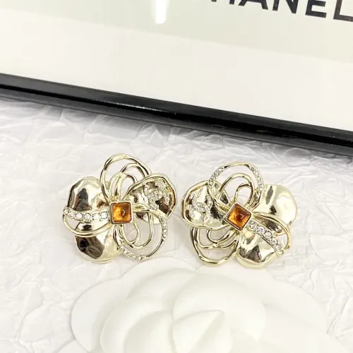 Replica Chanel Earrings For Women #1425546 $32.00 USD for Wholesale