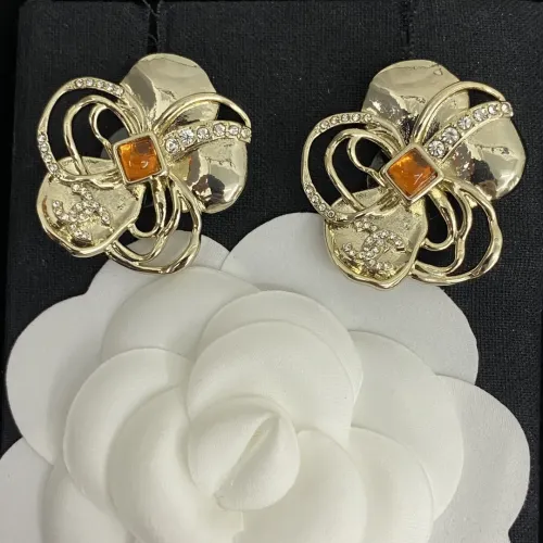 Replica Chanel Earrings For Women #1425546 $32.00 USD for Wholesale