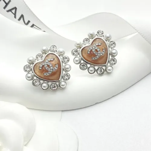 Replica Chanel Earrings For Women #1425553 $29.00 USD for Wholesale
