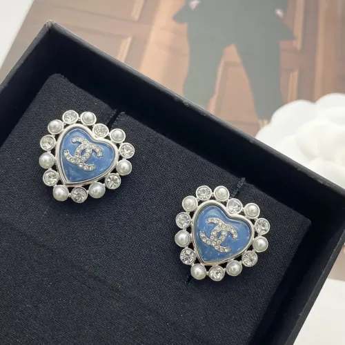 Replica Chanel Earrings For Women #1425554 $29.00 USD for Wholesale