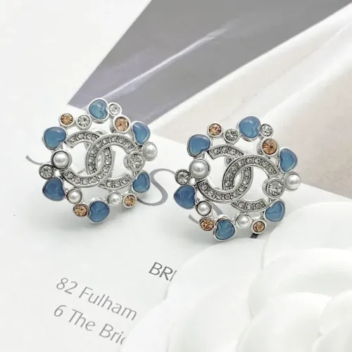 Replica Chanel Earrings For Women #1425555 $29.00 USD for Wholesale