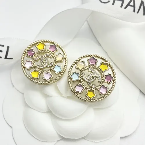 Replica Chanel Earrings For Women #1425556 $29.00 USD for Wholesale