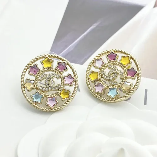 Replica Chanel Earrings For Women #1425556 $29.00 USD for Wholesale