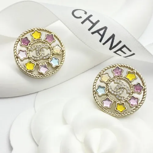 Replica Chanel Earrings For Women #1425556 $29.00 USD for Wholesale