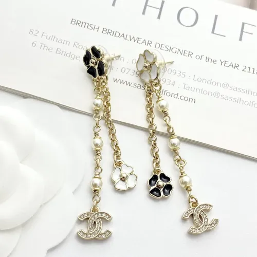 Replica Chanel Earrings For Women #1425557 $34.00 USD for Wholesale