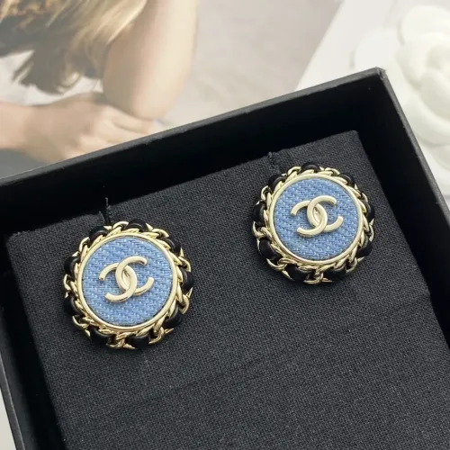 Replica Chanel Earrings For Women #1425568 $34.00 USD for Wholesale
