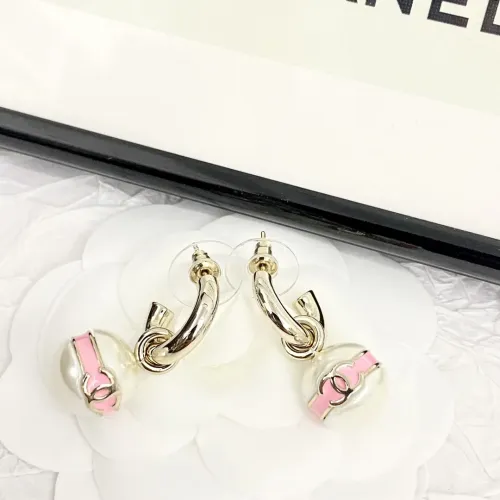 Replica Chanel Earrings For Women #1425569 $34.00 USD for Wholesale