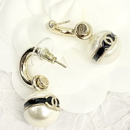 Replica Chanel Earrings For Women #1425570 $34.00 USD for Wholesale