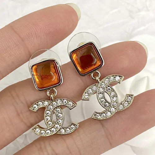 Replica Chanel Earrings For Women #1425576 $29.00 USD for Wholesale