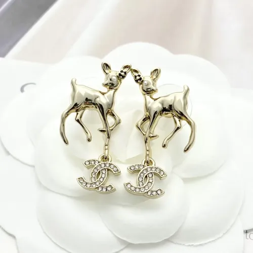 Chanel Earrings For Women #1425581 $29.00 USD, Wholesale Replica Chanel Earrings