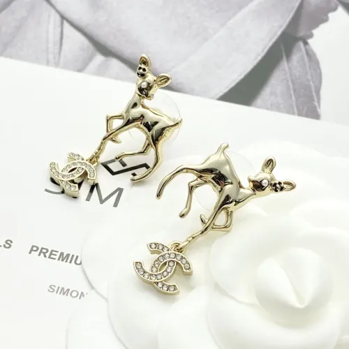 Replica Chanel Earrings For Women #1425581 $29.00 USD for Wholesale