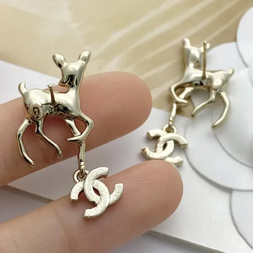 Replica Chanel Earrings For Women #1425581 $29.00 USD for Wholesale