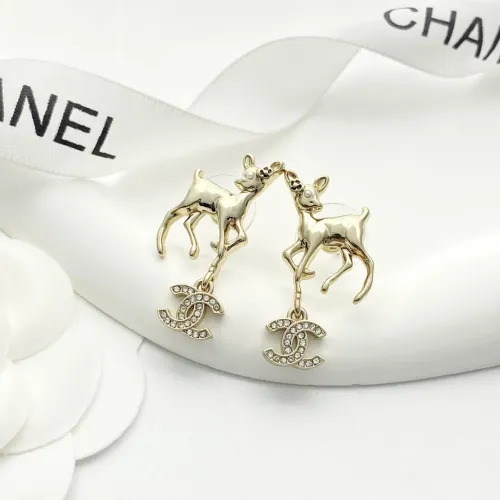 Replica Chanel Earrings For Women #1425581 $29.00 USD for Wholesale