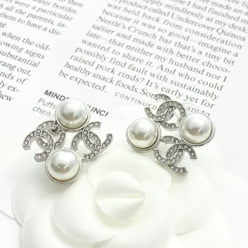 Replica Chanel Earrings For Women #1425582 $29.00 USD for Wholesale