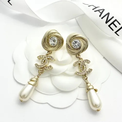 Replica Chanel Earrings For Women #1425584 $34.00 USD for Wholesale