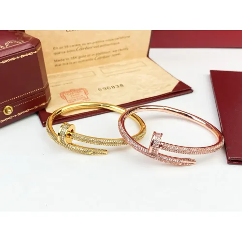 Replica Cartier bracelets In Gold #1425652 $40.00 USD for Wholesale