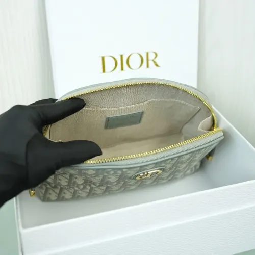 Replica Christian Dior AAA Quality Cosmetic Pouches #1425656 $80.00 USD for Wholesale