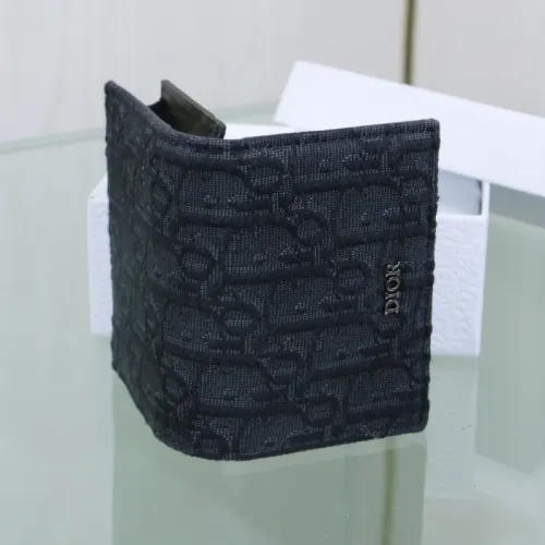 Replica Christian Dior AAA Man Card Holders #1425669 $64.00 USD for Wholesale