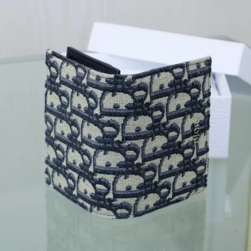 Replica Christian Dior AAA Man Card Holders #1425671 $64.00 USD for Wholesale