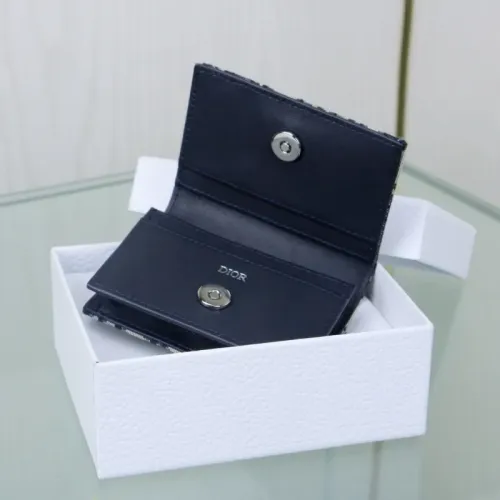Replica Christian Dior AAA Man Card Holders #1425671 $64.00 USD for Wholesale