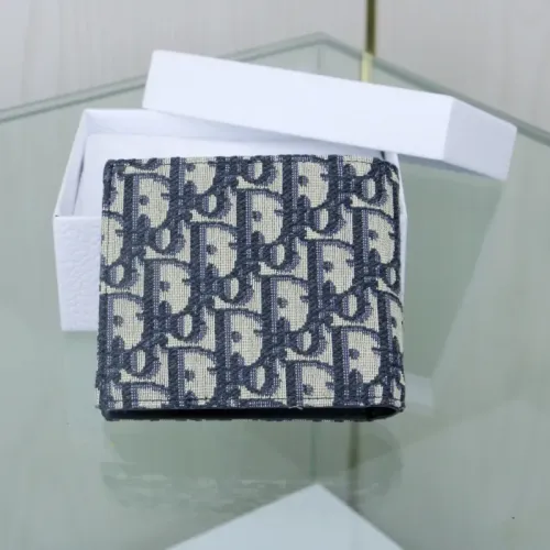 Replica Christian Dior AAA Man Wallets #1425674 $60.00 USD for Wholesale