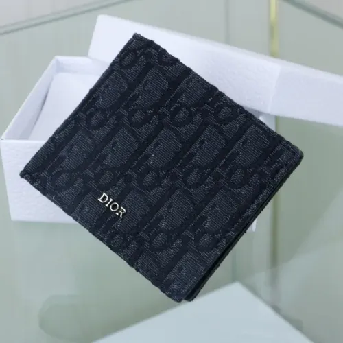 Replica Christian Dior AAA Man Wallets #1425675 $60.00 USD for Wholesale