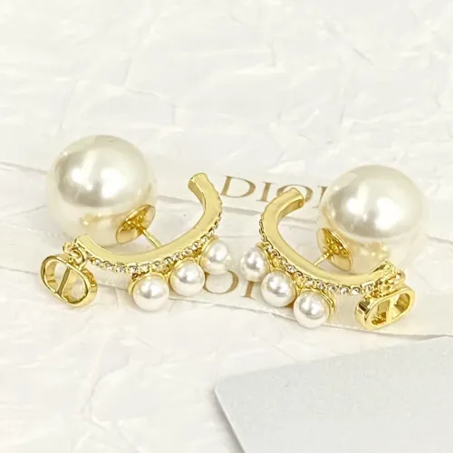 Christian Dior Earrings For Women #1425689 $32.00 USD, Wholesale Replica Christian Dior Earrings