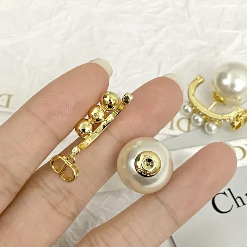 Replica Christian Dior Earrings For Women #1425689 $32.00 USD for Wholesale