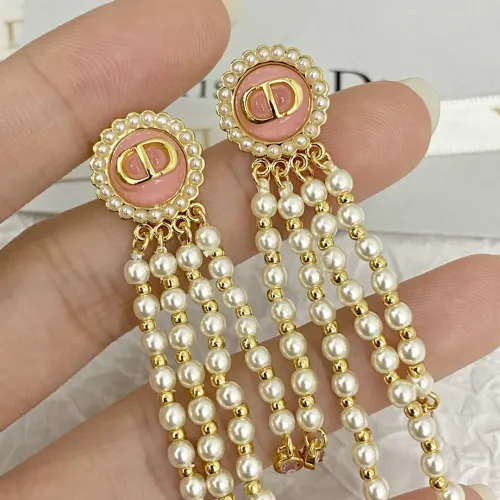Replica Christian Dior Earrings For Women #1425691 $42.00 USD for Wholesale
