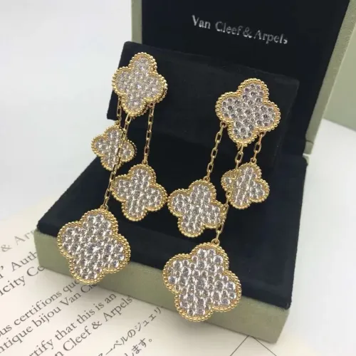 Van Cleef &amp; Arpels Earrings For Women #1425694 $38.00 USD, Wholesale Replica Van Cleef &amp; Arpels Earrings