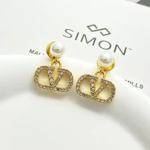 Replica Valentino Earrings For Women #1425701 $27.00 USD for Wholesale
