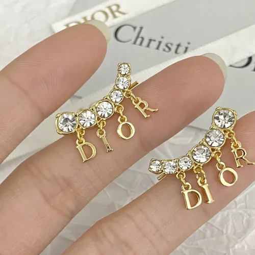 Replica Christian Dior Earrings For Women #1425703 $32.00 USD for Wholesale