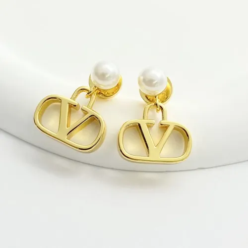 Replica Valentino Earrings For Women #1425708 $25.00 USD for Wholesale