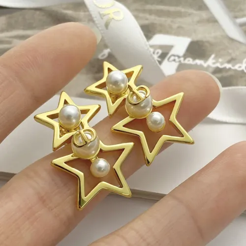 Replica Christian Dior Earrings For Women #1425718 $29.00 USD for Wholesale