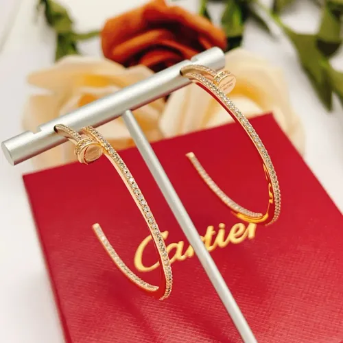 Replica Cartier Earrings For Women #1425724 $34.00 USD for Wholesale