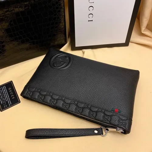 Replica Gucci AAA Man Pouches #1425725 $64.00 USD for Wholesale