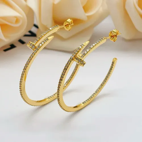 Cartier Earrings For Women #1425726 $34.00 USD, Wholesale Replica Cartier Earrings