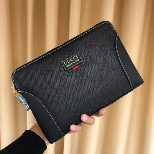 Gucci AAA Man Pouches #1425728 $64.00 USD, Wholesale Replica Gucci AAA Man Wallets