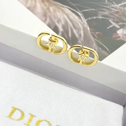 Replica Christian Dior Earrings For Women #1425758 $25.00 USD for Wholesale