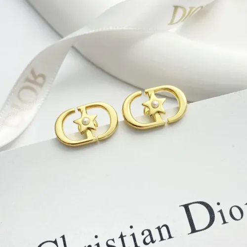 Replica Christian Dior Earrings For Women #1425758 $25.00 USD for Wholesale