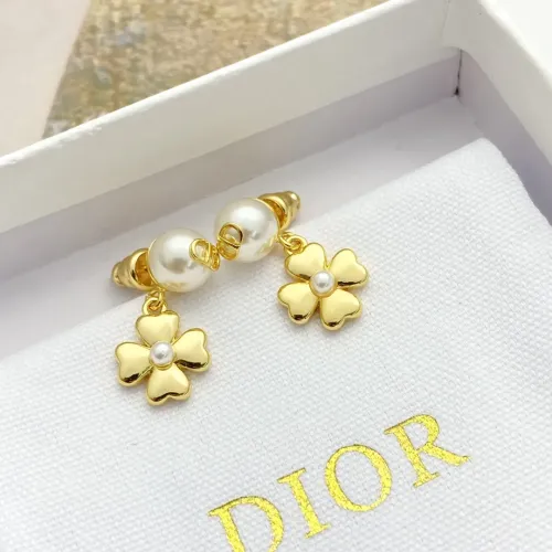 Replica Christian Dior Earrings For Women #1425760 $25.00 USD for Wholesale