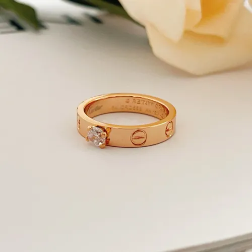 Cartier Rings In Rose Gold #1425765 $27.00 USD, Wholesale Replica Cartier Rings