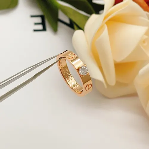 Replica Cartier Rings In Rose Gold #1425765 $27.00 USD for Wholesale
