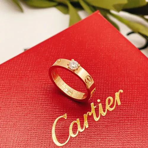 Replica Cartier Rings In Rose Gold #1425765 $27.00 USD for Wholesale