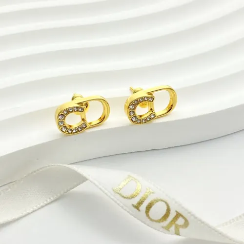 Replica Christian Dior Earrings For Women #1425784 $25.00 USD for Wholesale