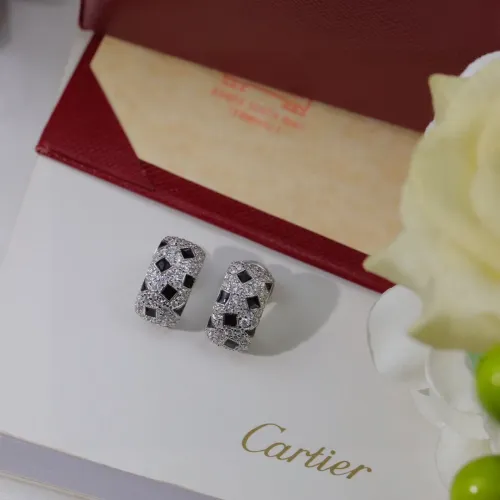 Replica Cartier Earrings For Women #1425815 $32.00 USD for Wholesale