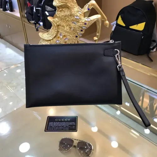 Replica Gucci AAA Man Pouches #1425844 $64.00 USD for Wholesale