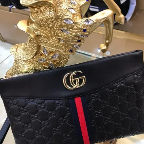 Replica Gucci AAA Man Pouches #1425847 $64.00 USD for Wholesale