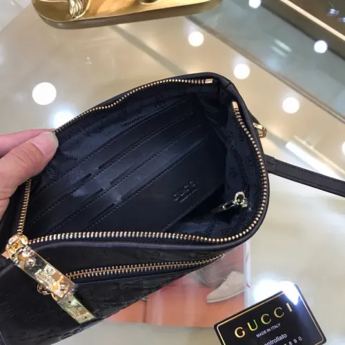 Replica Gucci AAA Man Pouches #1425847 $64.00 USD for Wholesale