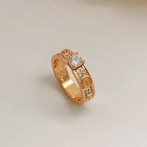 Cartier Rings In Rose Gold #1425865 $34.00 USD, Wholesale Replica Cartier Rings